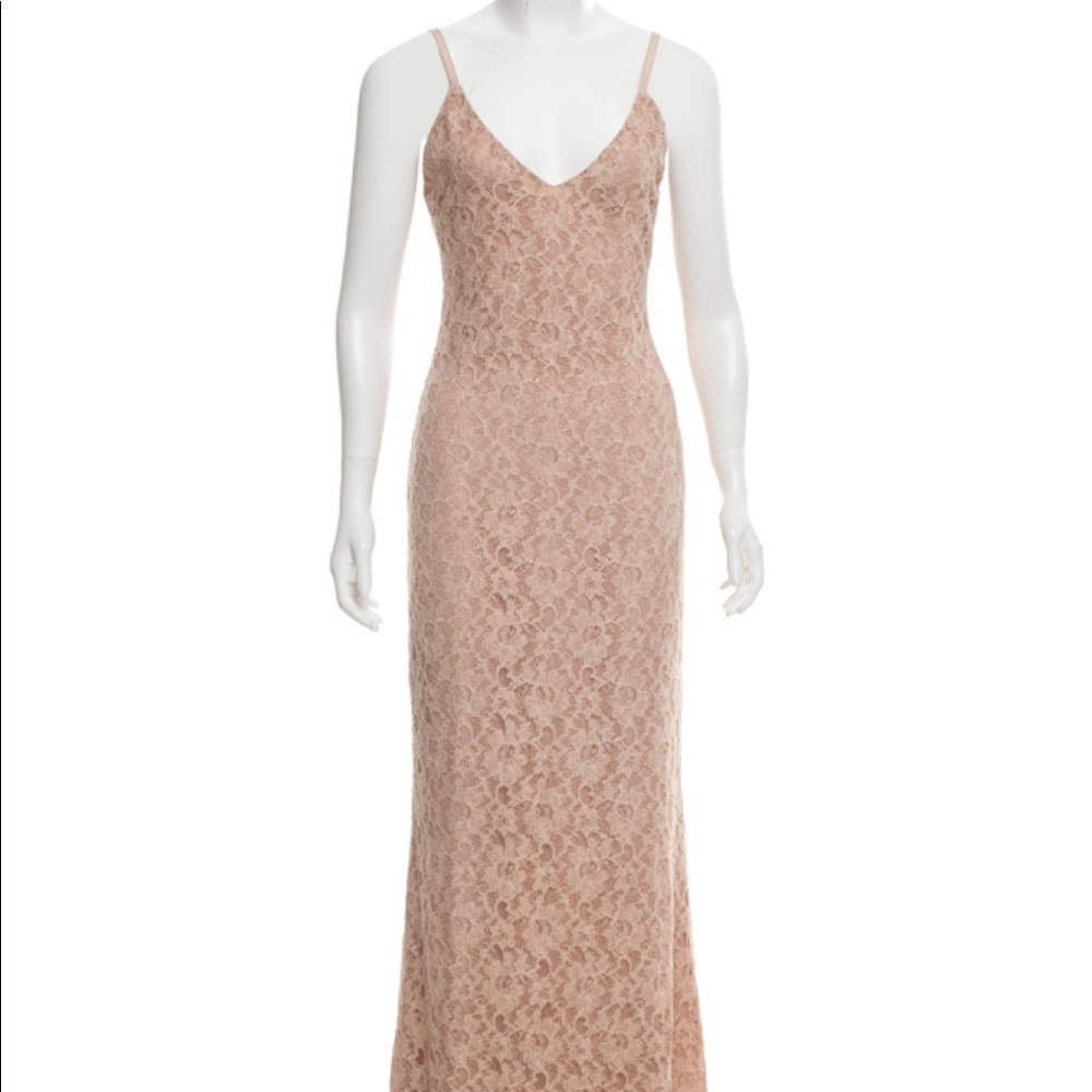 Alice + Olivia Lace Maxi Dress